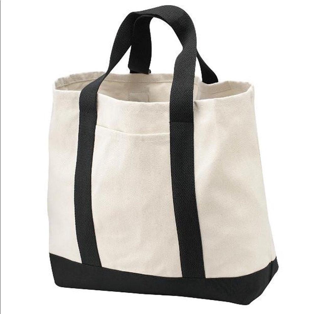 Heavy Duty Cotton Canvas Twill Travel Tote Bags